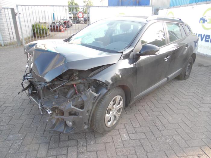 Renault Megane III Grandtour 1.5 dCi 90 Skrotfordon (2011, ZWART)