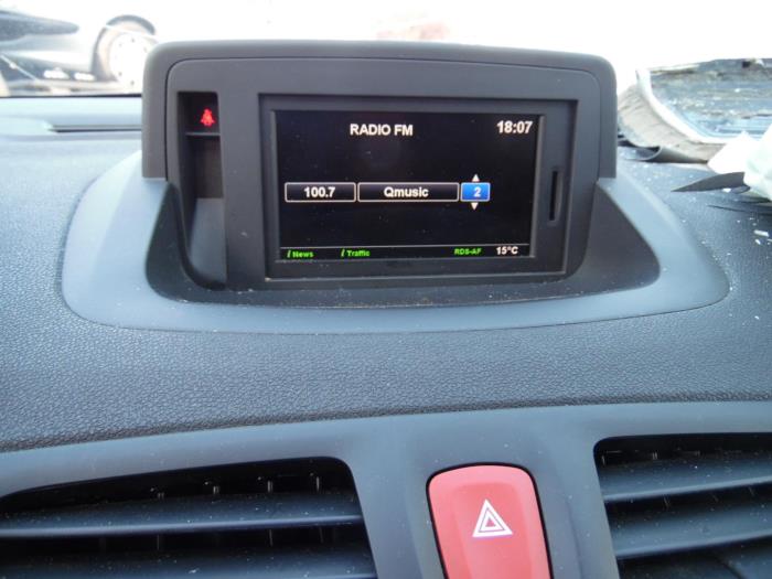 Renault Megane III Grandtour 1.5 dCi 90 Skrotfordon (2011, ZWART)