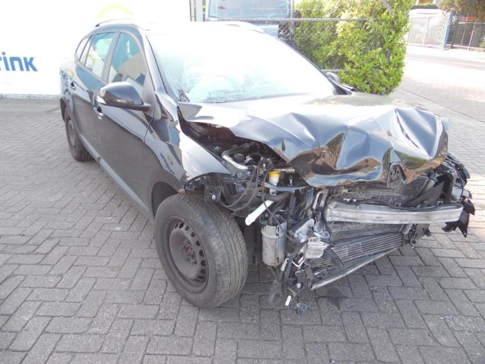 Renault Megane III Grandtour 1.5 dCi 90 Skrotfordon (2011, ZWART)