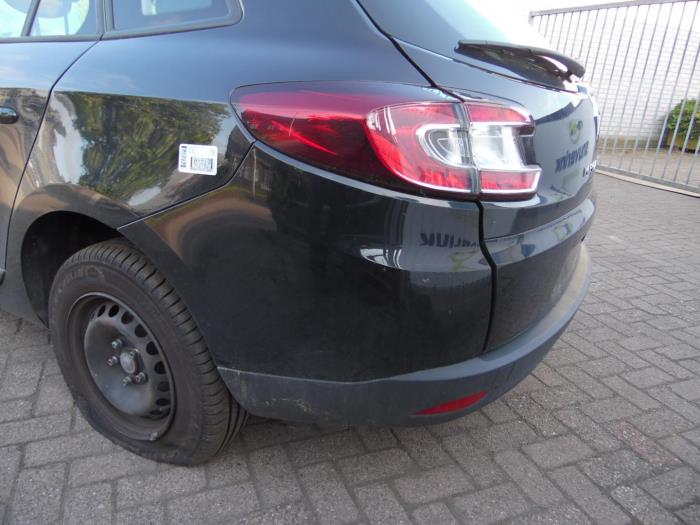 Renault Megane III Grandtour 1.5 dCi 90 Skrotfordon (2011, ZWART)