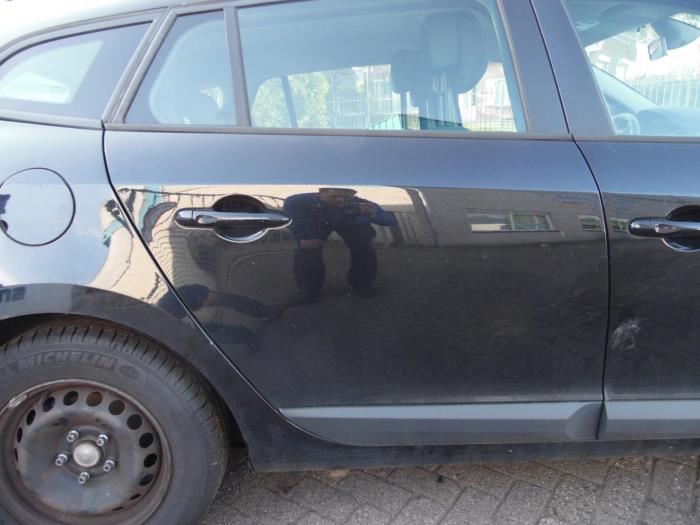 Renault Megane III Grandtour 1.5 dCi 90 Skrotfordon (2011, ZWART)