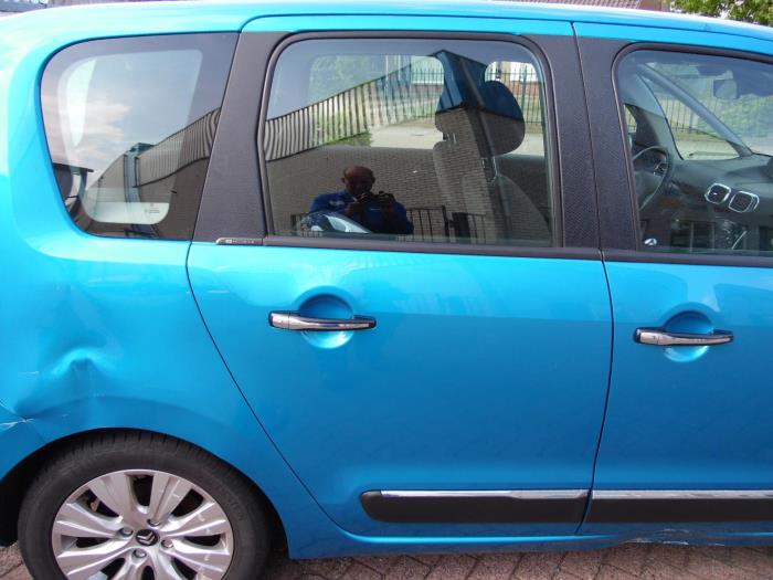 Citroen C3 Picasso 1.4 16V VTI 95 Épave (2009, Bleu)