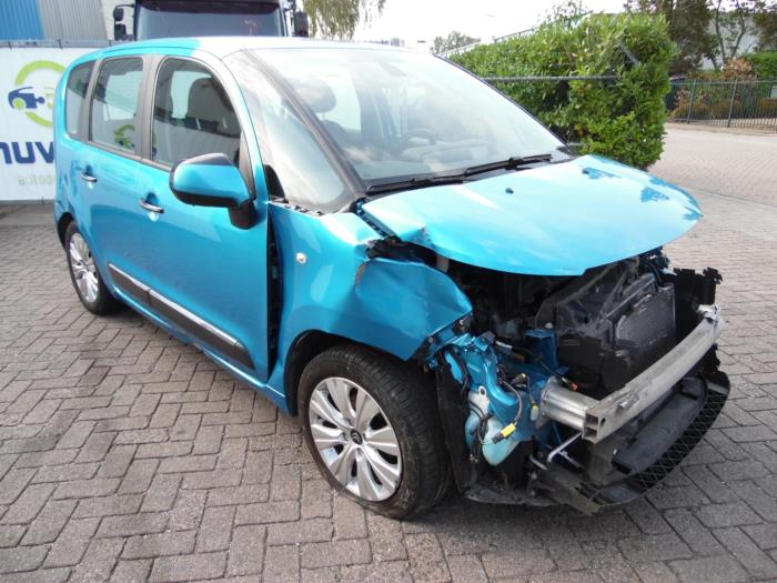 Citroen C3 Picasso 1.4 16V VTI 95 Épave (2009, Bleu)