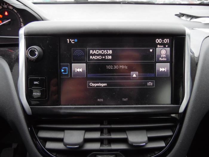 Peugeot 208 I 1.2 Vti 12V PureTech 82 Vehículo de desguace (2015, Gris)