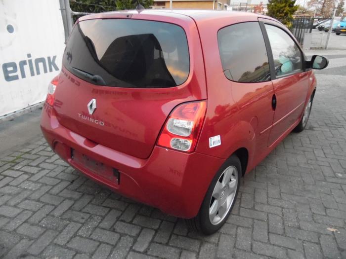 Renault Twingo II 1.2 16V Samochód złomowany (2010, Czerwony)