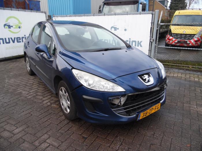 Peugeot 308 1.4 VTI 16V Skrotfordon (2008, BLAUW)