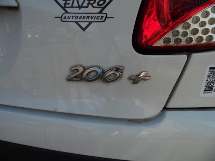 Peugeot 206+ 1.4 XS Samochód złomowany (2010, Bialy)