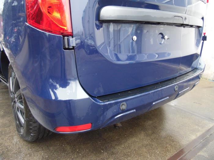 Dacia Dokker 1.6 16V LPG Samochód złomowany (2017, Niebieski)