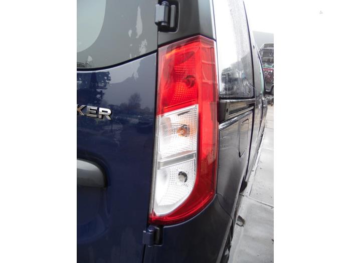 Dacia Dokker 1.6 16V LPG Samochód złomowany (2017, Niebieski)