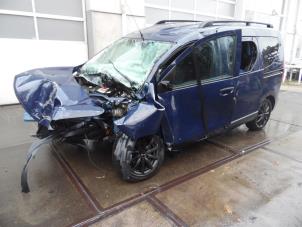 Dacia Dokker 1.6 16V LPG Samochód złomowany (2017, Niebieski)