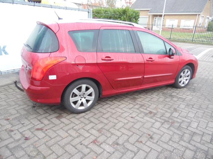 Peugeot 308 SW 1.6 HDi 16V FAP Salvage vehicle (2012, Red)