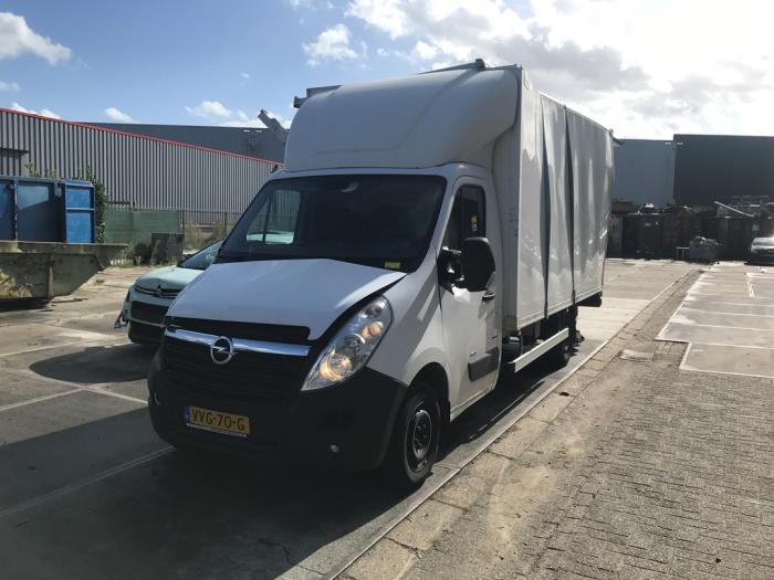 Opel Movano 2.3 BiTurbo 16V Salvage vehicle (2018, White)