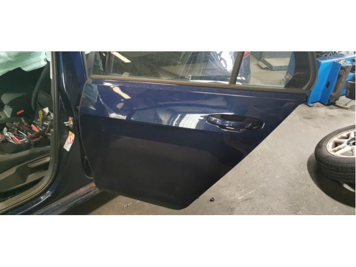Volkswagen Golf VII 1.5 TSI Evo BlueMotion 16V Samochód złomowany (2018, Metalik, Niebieski)