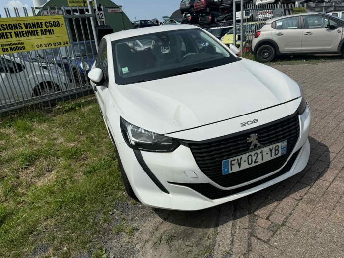 Peugeot 208 II 1.5 BlueHDi 100 Vehículo de desguace (2020, Blanco)