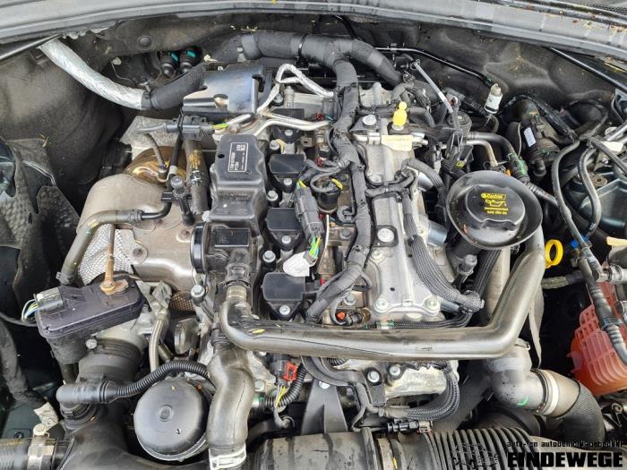 Jaguar F-Pace 2.0 Turbo 16V AWD Samochód złomowany (2017, Zielony)