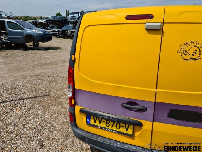 Mercedes Citan 1.5 108 CDI Épave (2016, Jaune)