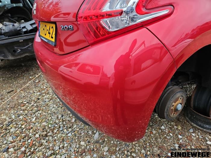 Peugeot 208 I 1.0 Vti 12V PureTech Vehículo de desguace (2014, Rojo)