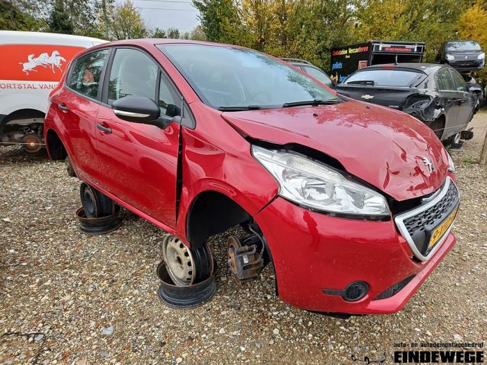 Peugeot 208 I 1.0 Vti 12V PureTech Vehículo de desguace (2014, Rojo)