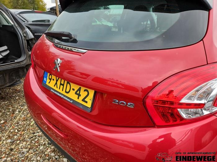 Peugeot 208 I 1.0 Vti 12V PureTech Vehículo de desguace (2014, Rojo)