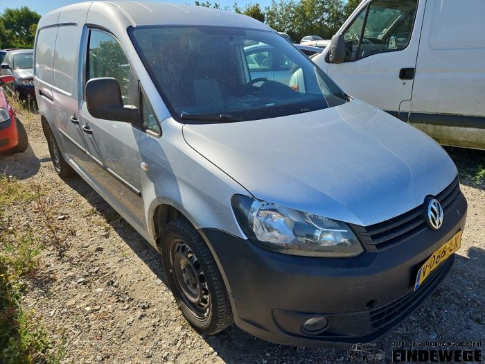 Volkswagen Caddy III 2.0 TDI 16V Skrotfordon (2012, ZILVER)