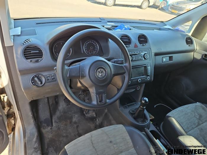 Volkswagen Caddy III 2.0 TDI 16V Skrotfordon (2012, ZILVER)