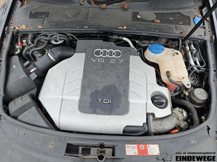 Audi A6 2.7 TDI V6 24V Vehículo de desguace (2008, Negro)