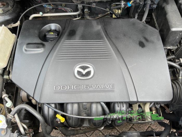 Mazda 5 1.8i 16V Samochód złomowany (2005, Czarny)