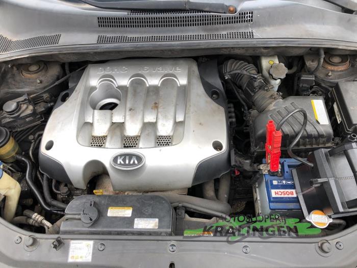 Kia Sportage 2.0 CVVT 16V 4x2 Voiture accidentée (2006, Noir)
