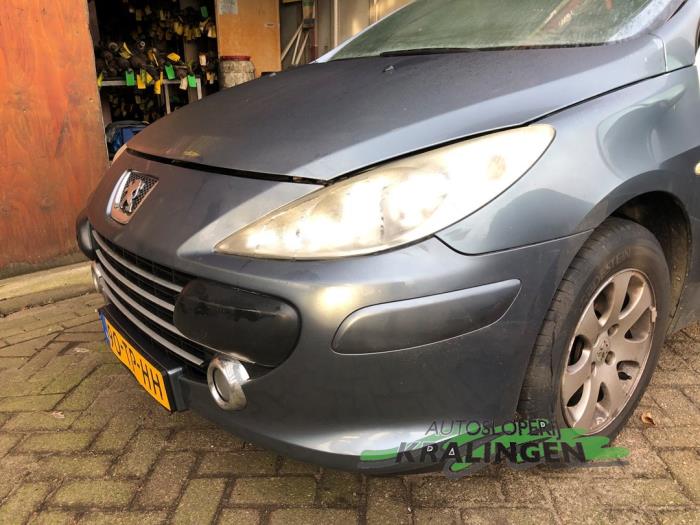 Peugeot 307 SW 1.6 16V Salvage vehicle (2007, Gray)