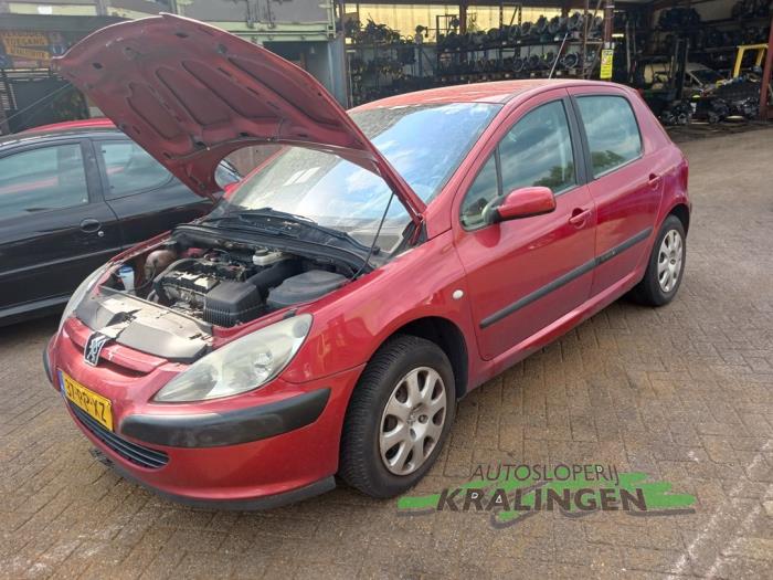 Peugeot 307 1.6 16V Salvage vehicle (2004, Red)
