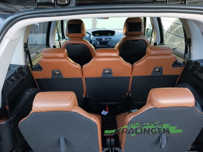 Citroen C4 Grand Picasso 1.6 16V THP 155 Skadat fordon (2012, ZWART)