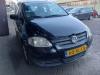 Volkswagen Fox 1.4 16V Skadat fordon (2007, ZWART)