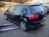 Volkswagen Golf V 2.0 FSI 16V Samochód złomowany (2005, Czarny)