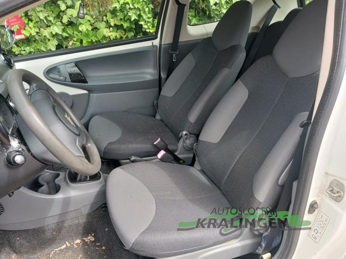 Citroen C1 1.0 12V Épave (2008, Blanc)