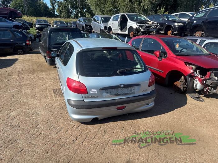 Peugeot 206 1.4 XR,XS,XT,Gentry Vehículo de desguace (2002, Gris)