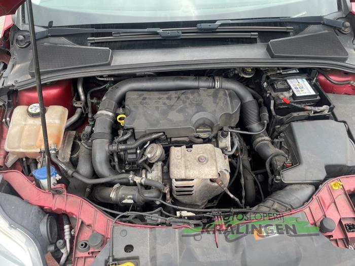 Ford Focus 3 1.0 Ti-VCT EcoBoost 12V 100 Coche dañado (2012, Rojo)