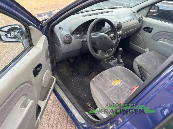 Dacia Logan MCV 1.6 Voiture accidentée (2007, Bleu)