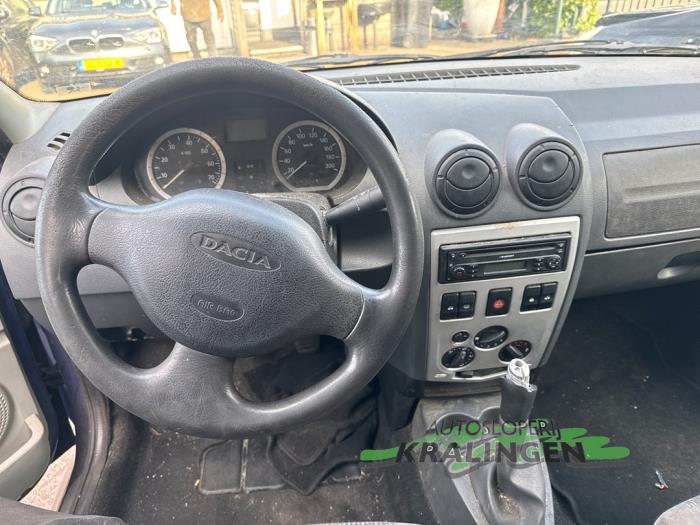 Dacia Logan MCV 1.6 Voiture accidentée (2007, Bleu)