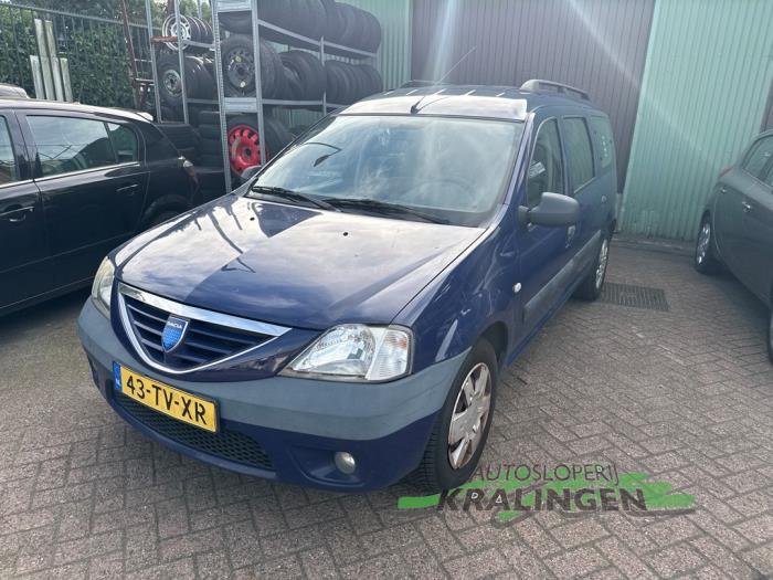 Dacia Logan MCV 1.6 Voiture accidentée (2007, Bleu)
