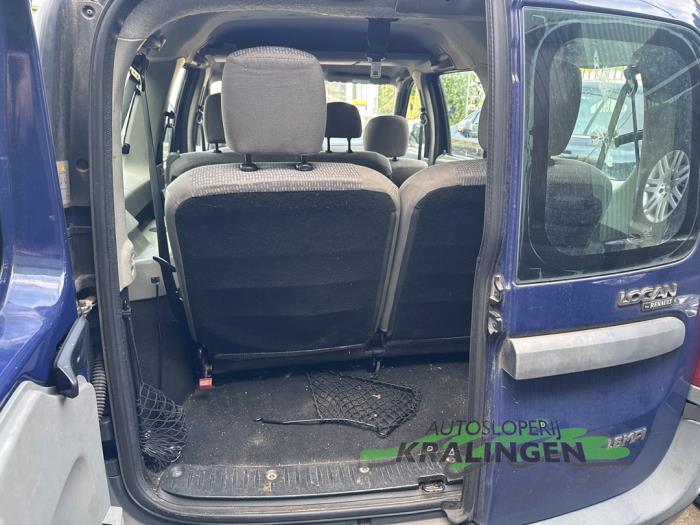 Dacia Logan MCV 1.6 Voiture accidentée (2007, Bleu)