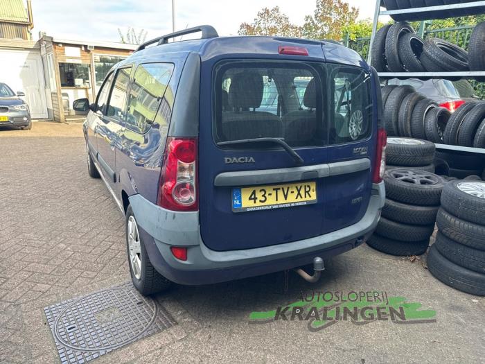 Dacia Logan MCV 1.6 Voiture accidentée (2007, Bleu)