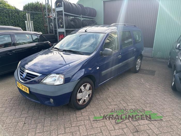 Dacia Logan MCV 1.6 Voiture accidentée (2007, Bleu)