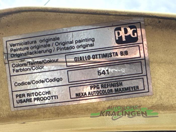 Fiat Panda 1.1 Fire Salvage vehicle (2007, Yellow)