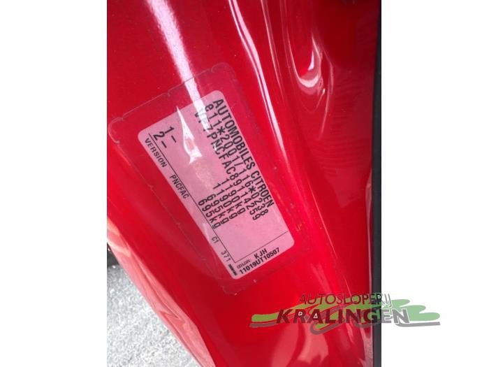 Citroen C1 1.0 12V Unfallauto (2007, Rot)