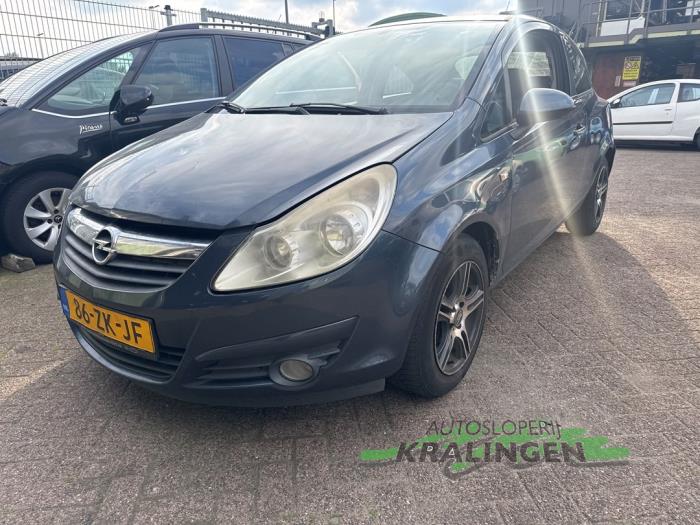 Opel Corsa D 1.2 16V Épave (2008, Gris)