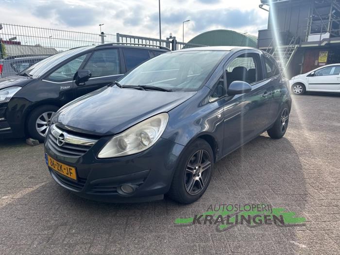 Opel Corsa D 1.2 16V Épave (2008, Gris)