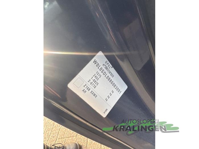 Opel Corsa D 1.2 16V Épave (2008, Gris)