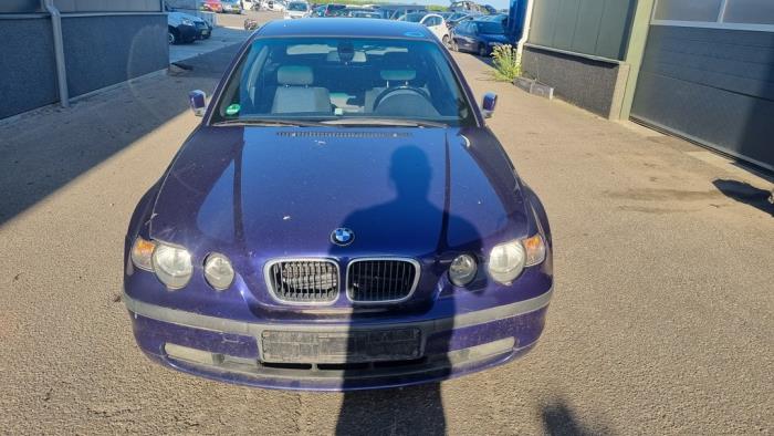 BMW 3 serie Compact 318ti 16V Salvage vehicle (2002, Blue)