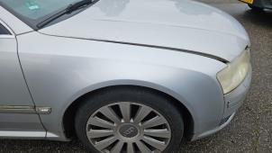 Audi A8 4.2 V8 40V Quattro Samochód złomowany (2003, Metalik, Srebrny)
