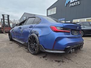 BMW M3 3.0 Competition xDrive Turbo 24V Épave (2023, Bleu)
